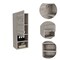 Tuhome Mila Bathroom Cabinet, Two Interior Shelves, Two External Shelves, Single Door Cabinet, Light Gray MLZ6585 - alternate 5